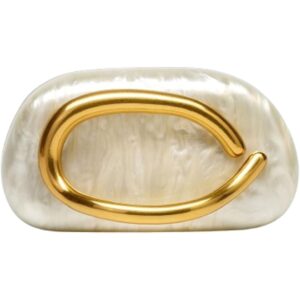 Dame clutch pung Dame PU/læderlook Leather Evening taske crossbody clutch pung Trendy