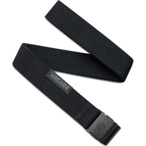 Herre Arcade The Original Slim Unisex Adventure Belt, Narrow Width Elastic Stretch Webbing, Micro Adjust Buckle bælte