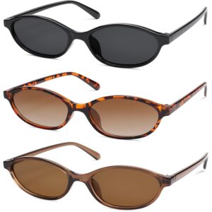 Dame solbriller for Dame Y2k Trendy Narrow Sunnies Designer Sun