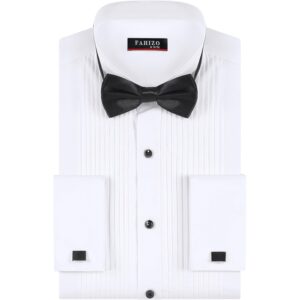 Herre with Wing krave, French Cuffs & Accessories skjorte