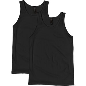 Herre Tank Top, Solid Colors, 2-Pack T-shirt