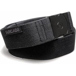 Herre Arcade The Original Unisex Adventure Belt, Heavy Duty Elastic Webbing, Non-Metal Travel Friendly Buckle bælte