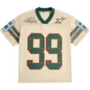 Herre Jersey Y2k Baggy print oversize V-hals Tshirts Summer Tops skjorte