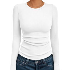 Dame langærmet Shirts Basic top