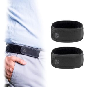 Herre BeltBro Titan No Buckle Elastic Belt For Men — Fits 1.5 Inch Belt Loops, Comfortable and Easy To Use bælte