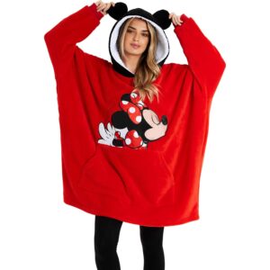Oversize Blanket hoodie, Minnie and Mickey Gifts