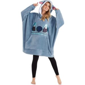 Hoodie for Dame varm fleece Wearable Blanket Stitch Gifts