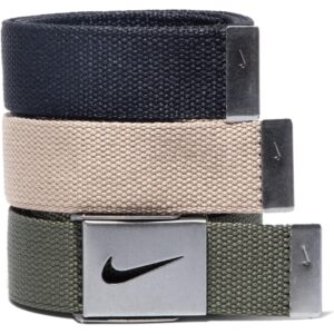Herre NIKE 3 Pack Web Belt bælte